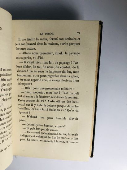 ABOUT Edmond Edmond About

Le Turco

Edité à Paris chez Hachette en 1867.

De format...