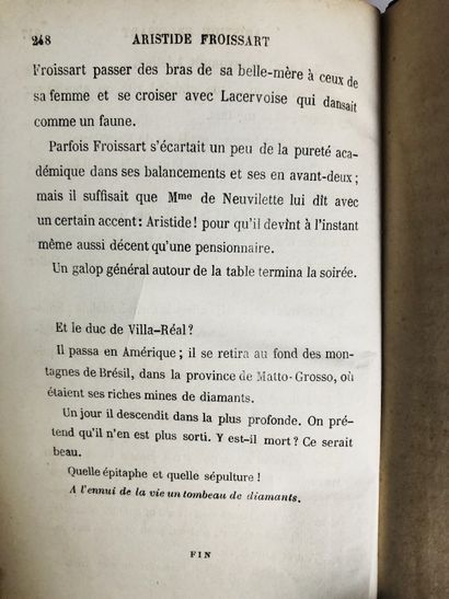Gozlan L. Aristide Froissart

Edité à Paris chez Librairie Nouvelle en 1860.

De...