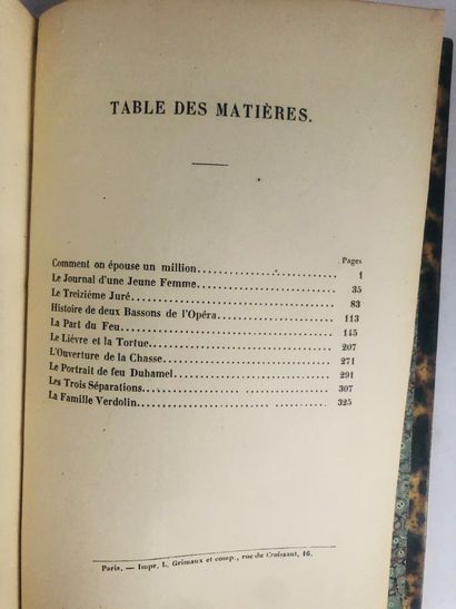 Second A. Contes sans prétentions

Edité à Paris chez Victor Lecou en 1854

De format...
