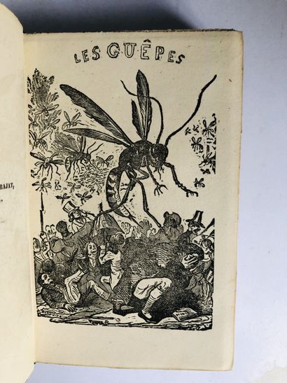 KARR Alphonse Les Guêpes Mai Juin Juillet

Edité à Paris au bureau du Figaro en 1840....