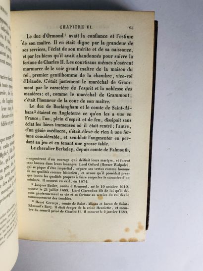 Hamilton A. Mémoires du comte Grammont

Edité à Paris, chez Paulin en 1847

De format...
