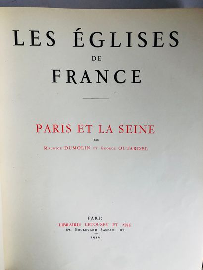 Dumolin Maurice / George Outardel Paris et la Seine

Edité à Paris, chez Letouzey...
