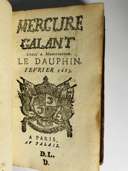 ANONYME Mercure Galant dédié à Monseigneur le Dauphin février 1683

Édité à Paris...