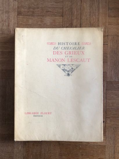 null BRUNELLESCHI], PREVOST (Abbé), "Histoire du Chevalier des Grieux et de Manon...