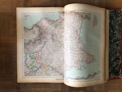 null ATLAS VIVIEN de ST MARTIN et SCHRADER. 

Atlas Universel de Géographie. Nouvelle...