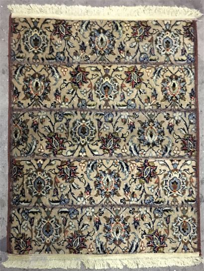 null Patchwork carpet (Persia) modern work, weft and warp in cotton, velvet in wool,...