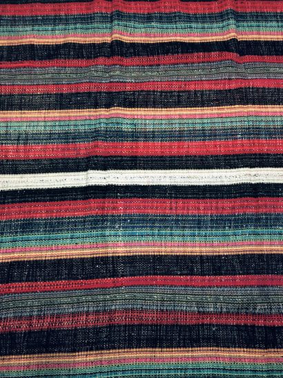 null Jadjim Kilim kachgai carpet (Persia) South Iran, weft and warp in cotton, wool...