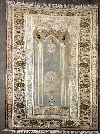 null 
Panderma carpet (Turkey), weft and warp in cotton, wool velvet, Dim. 1.77 X...