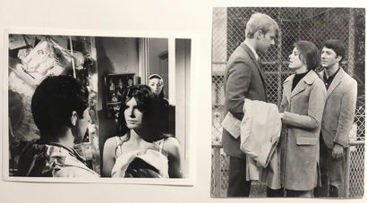LE LAURÉAT - THE GRADUATE Dustin Hoffman et Katharine Ross, film de Mike Nichols,...