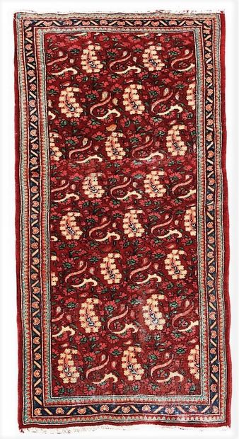 null TAPIS de couloir Lilian(Perse) Ouest d’Iran, trame et chaine en coton, velours...