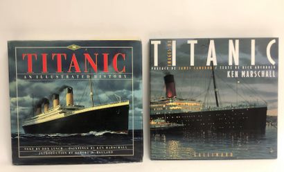 null BOOK set including: 

- Titanic: An illustrated history, Hyperion/ Madison press...