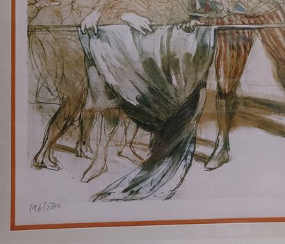 null Claude WEISBUCH (1927-2014), Molière, lithograph signed and numbered 196/200....