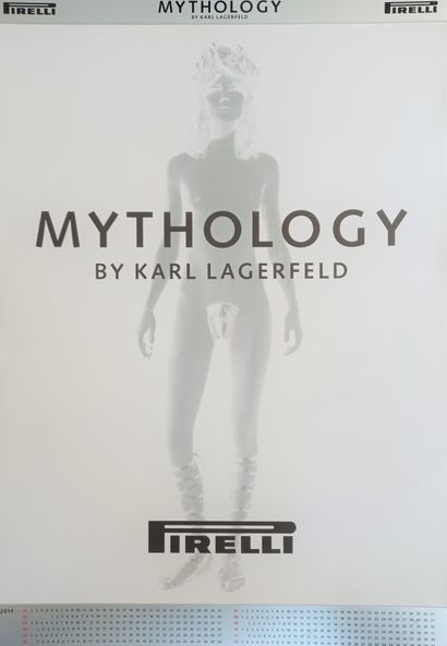 null PIRELLI CALENDAR, 2011. Mythology by Karl Lagerfeld. Size : 60 x 42 cm