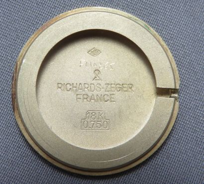 null Richards - Zeger

 Montre Bracelet de Dame 

 en or à 750°/00, de forme ronde,...