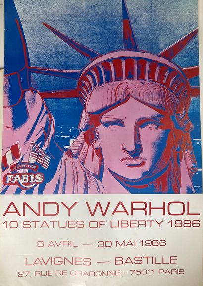 WARHOL Andy (1928-1987)
Affiche originale...