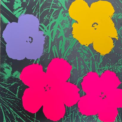 Andy WARHOL (1928-1987). Flowers. Sérigraphie,...