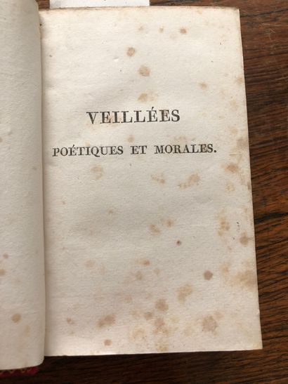null 
BAOUR-LORMIAN. Veillées poétiques et morales. A Paris, Chez Louis Janet, Libraire,...