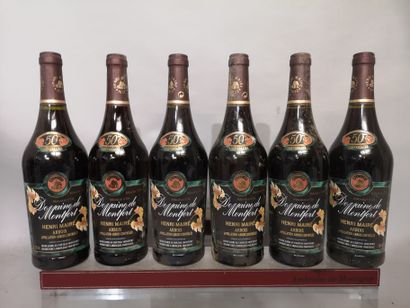 6 bouteilles ARBOIS Domaine de Montfort -...