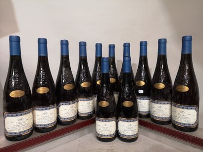 12 bouteilles Côteaux du LAYON 1er cru CHAUME...