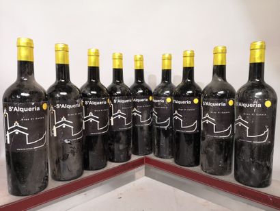 null 9 bouteilles ESPAGNE S'ALQUERIA - Vinya IVO 2006 Etiquettes légèrement abîm...