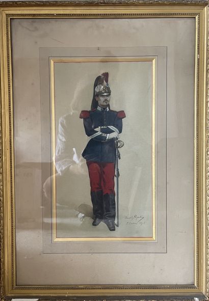 Claudius POPELIN (1825-1892). Officier de...