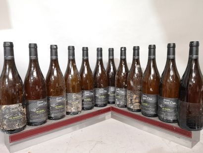 null 12 bouteilles CROZES HERMITAGE Blanc Un Matin - Domaine SAINT CLAIR (Denis BASSET)...