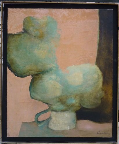 Claude GAVEAU (1940), Claude GAVEAU (1940),

Composition,

huile sur toile.

61 x...