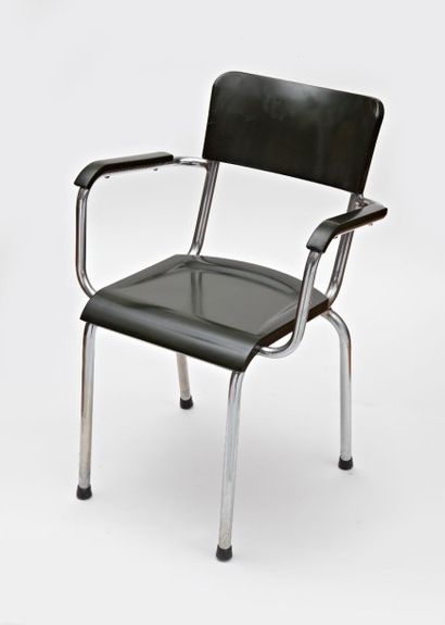 JACQUES HITIER (1917-1999) Jacques HITIER (1917-1999) pour TUBAUTO

suite deux fauteuils...