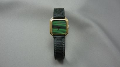 Baume & Mercier - Genève Montre bracelet de femme en or, de forme octogonale, cadran...