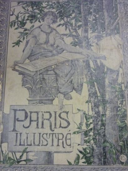 null PARIS illustré 1883 et 1885 reliés, revue Le Géant 1868 relié, ensemble de revues...