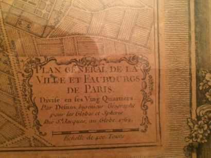 null Deux Gravures "Paris et ces environs" et Paris et Faubourg", tirages XIXème...