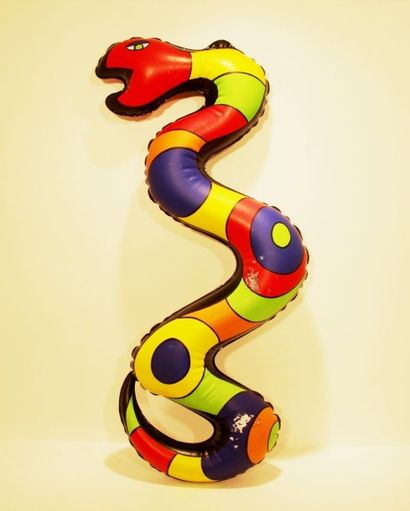 Niki de SAINT-PHALLE (1930-2002) Niki DE SAINT-PHALLE (1930-2002),

« Serpent »,

Sculpture... Gazette Drouot