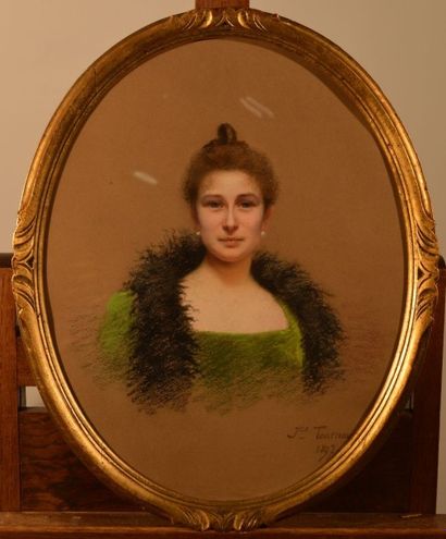 BOURILLON-TOURNAY Jeanne (1867-1932), BOURILLON-TOURNAY Jeanne (1867-1932), Jeune...
