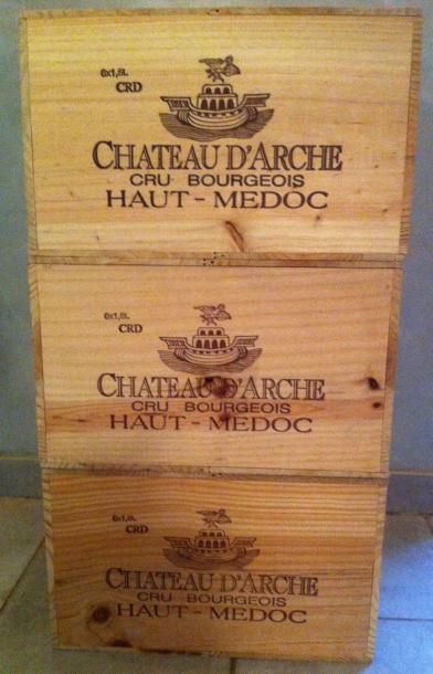 null 6 magnums CH. D'ARCHE, Haut-Médoc, cru bourgeois 1995 cb 