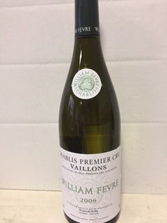 null 12 bouteilles CHABLIS "Vaillons", W. Fèvre 2006 