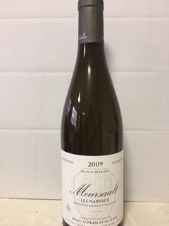 null 1 bouteille MEURSAULT "Narvaux", M. Colin 2009 