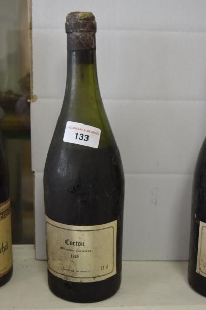 null 1 bouteille CORTON Labaume 1926 (es, V, producteur présumé) 