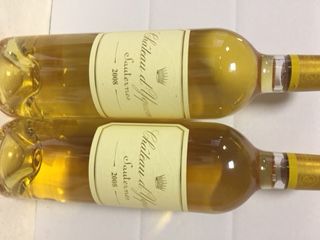 null 2 bouteilles CH. D'YQUEM, 1° Cru Supérieur Sauternes 2008 