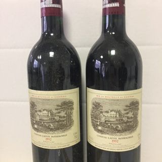 null 2 bouteilles CH. LAFITE-ROTHSCHILD, 1° cru Pauillac 1992 