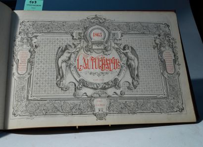 null [REVUES] L'Autographe par H. de U.-G.-B. Années 1864-1865.

2 vol. gd in-folio...