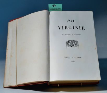 null BERNARDIN DE SAINT-PIERRE (Jacques-Henri) Paul et Virginie.

1 fort vol. de...