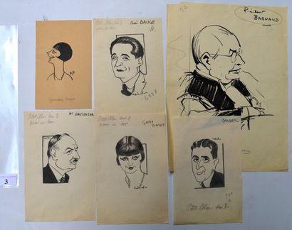 BIB ou Georges BREITEL (1888-1966), Claude BILS (1884-1968) (1884-1968) et Raoul...