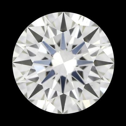 null Un diamant rond taille moderne de 1,01 cts, qualité I/VS1. Certificat GIA.