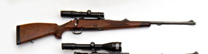 null Carabine de chasse MAUSER modèle 77, cal.7x64. n°04237. Crosse pistolet à joue...