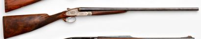 null F.G. ALATRI, fusil de chasse cal.20.70, n°2765, monodétente, gravures anglaises...