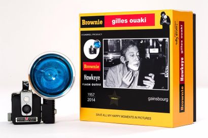 Gilles OUAKI Gilles OUAKI, "Brownie Flash Gainsbourg", 2014, coffret comprenant un...