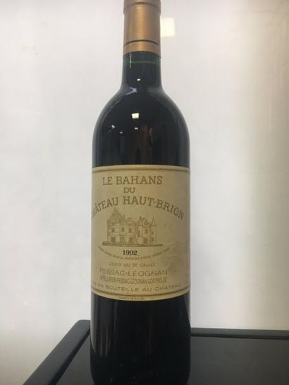 null 1 bouteille BAHANS-HAUT-BRION, Pessac-Léognan 1992