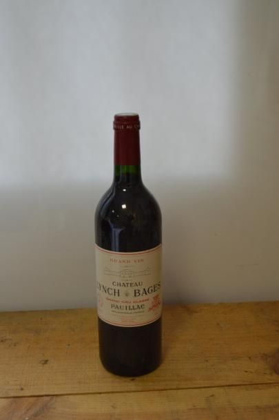null 1 bouteille CH. LYNCH-BAGES, 5° cru Pauillac 2002