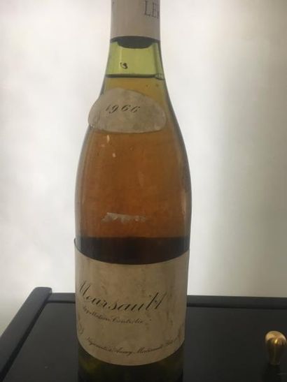 null 1 bouteille MEURSAULT Leroy 1966 (es, TLB, ambrée) 