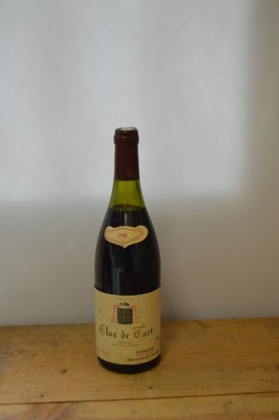 null 1 bouteille CLOS DE TART, Mommessin 1986 (LB) 